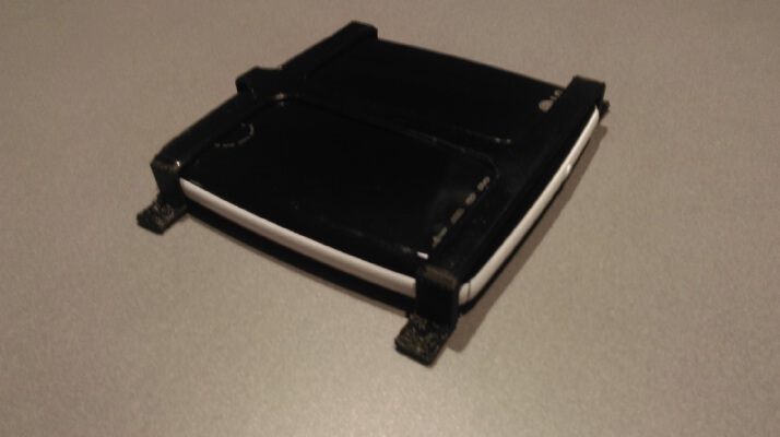 DVD player wall mount | 3d print model