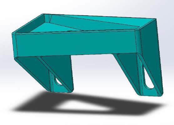 Starlink router, power brick wall brackets | 3d print model
