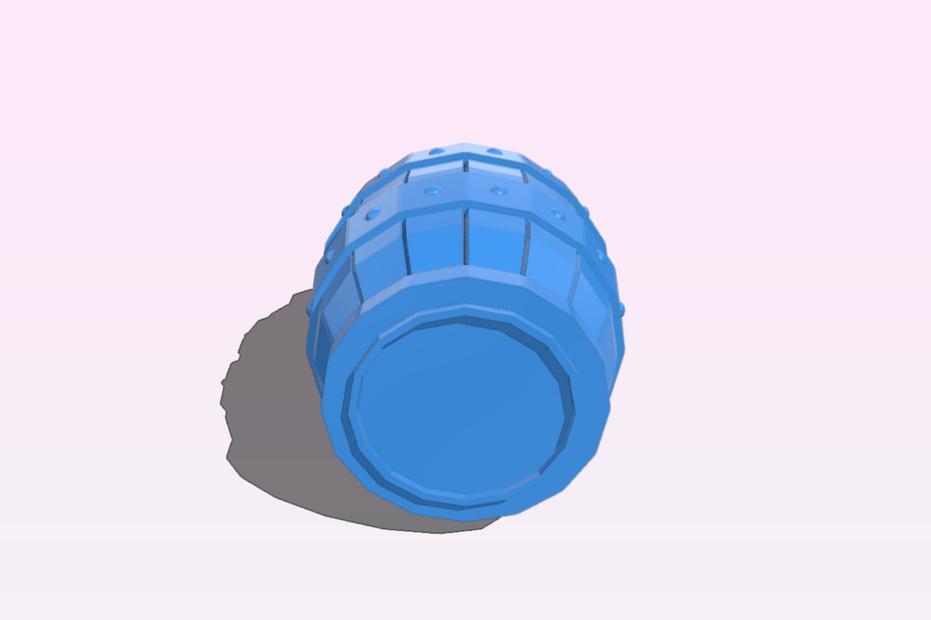 Mini Wooden Barrel