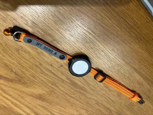 PLA Cat Dog Collar AirTag holder | 3d print model