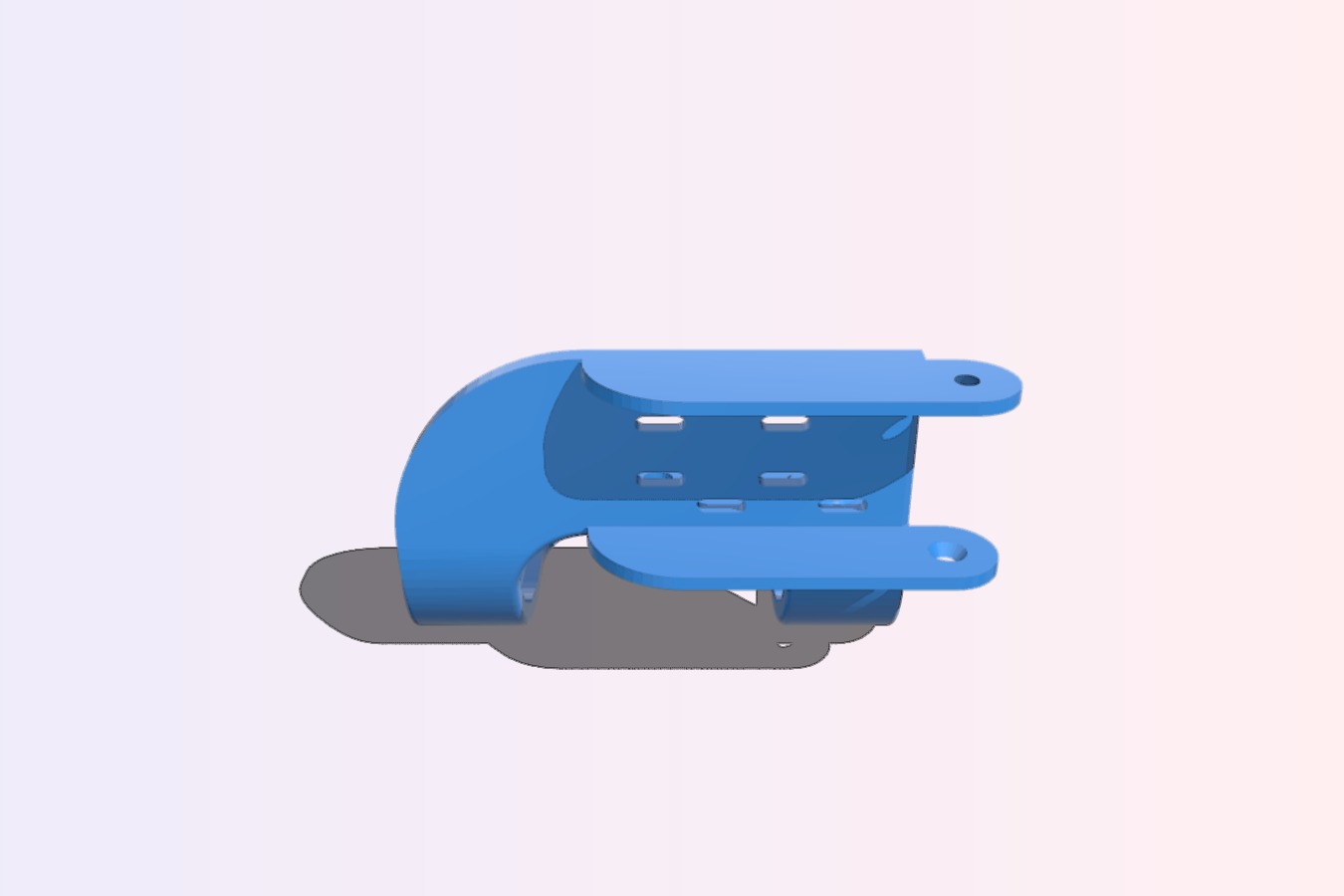 MPCNC F-25-RollerPlate - cable chain mount for "ENDER 3 Cable Chain"