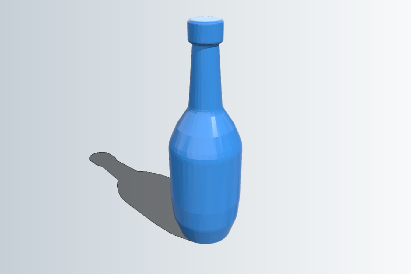 Champagne Bottle (1:18 scale)