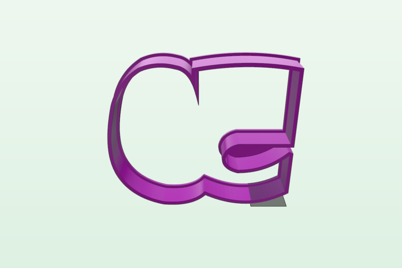 Number 50 Cookie Cutter