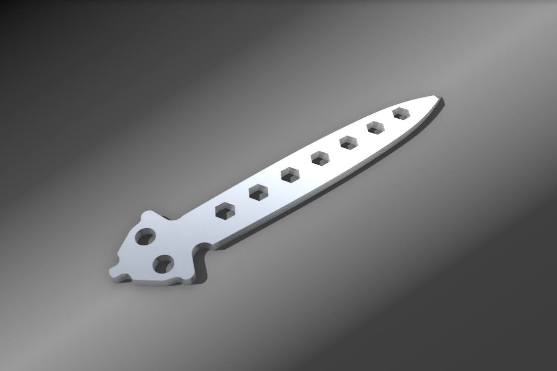 Benchmade balisong butterfly knife | 3d print model