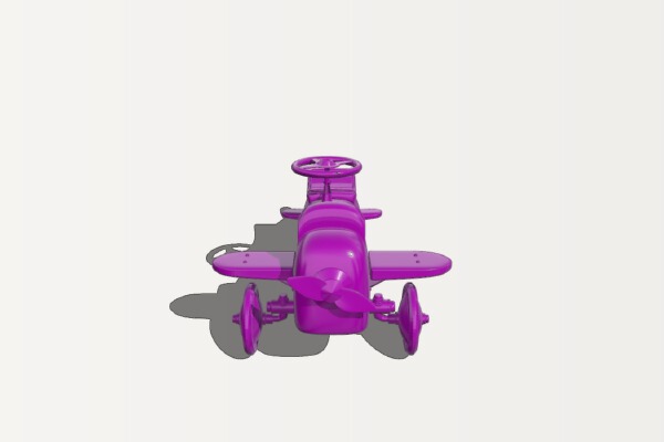 Toy plane | 3d print model