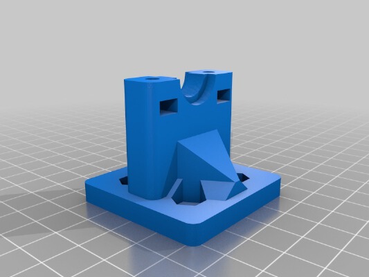 E3D v6 Bowden extruder holder mount Prusa i3 | 3d print model