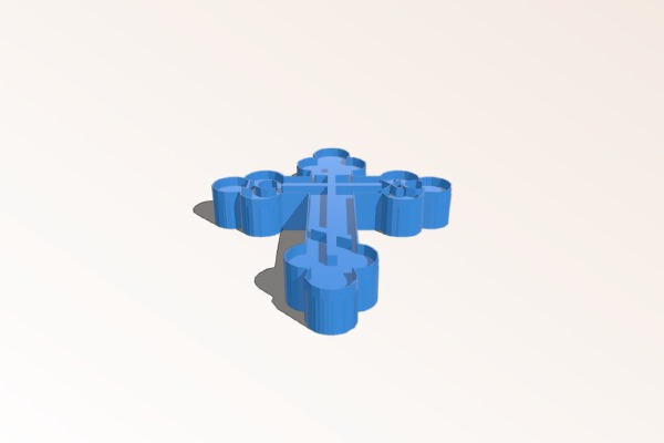 Orthodox Cross | 3d print model