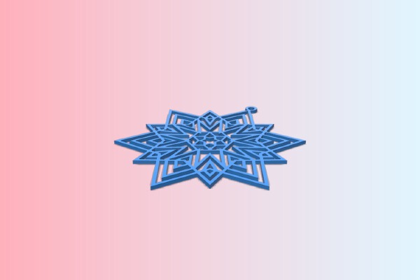Snowflake 5 | 3d print model