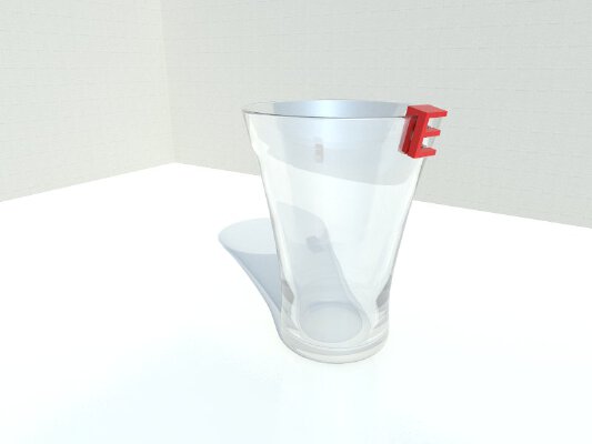 Alphabet glass marker | 3d print model