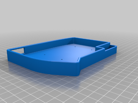 Lunar58 - custom 3D printed case for the Lily58 | 3d print model