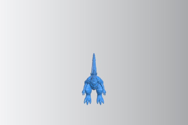 Singular Point Godzilla | 3d print model