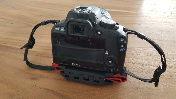 Canon Strap Clamp 100d and 550d + Nikon D5300 | 3d print model