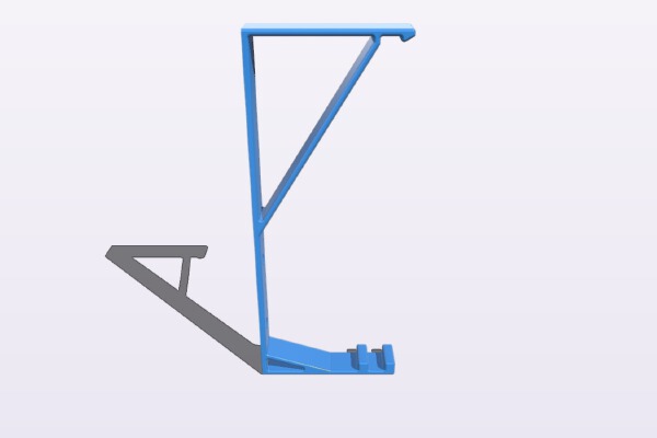 Skateboard Wall Mount (no trucks) | 3d print model