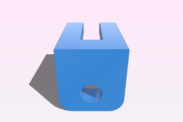 Kossel Mini Arm Epoxy Fixture | 3d print model