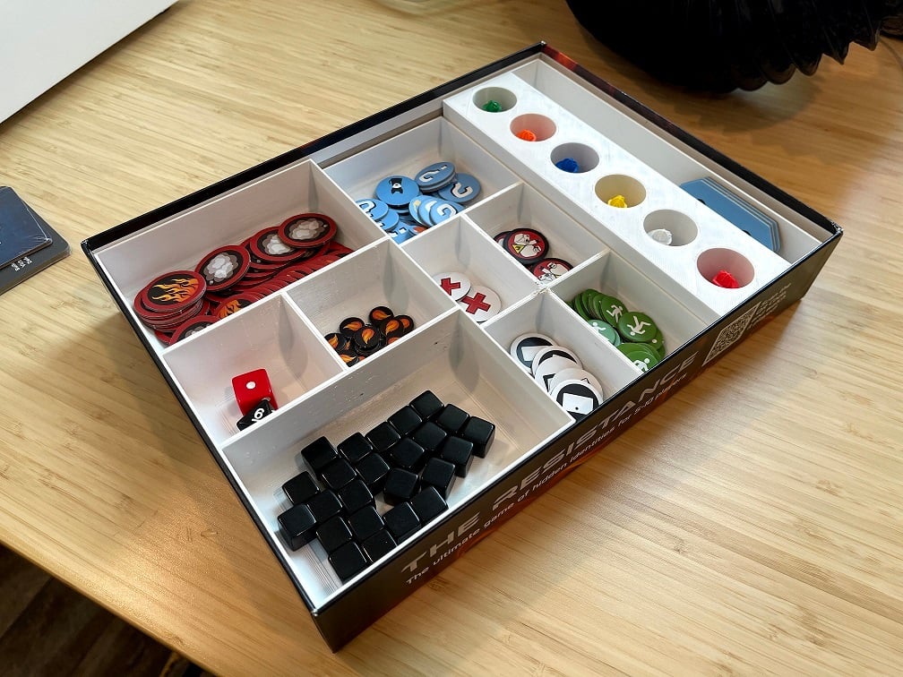 Flash Point Fire Rescue Board Game Organizer