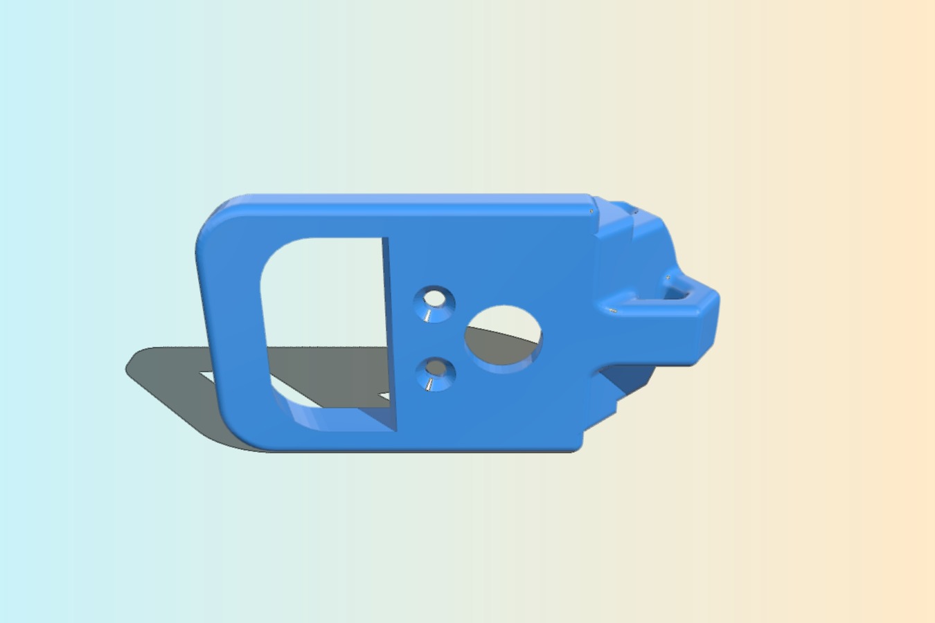 Lanyard Motorplate for Airsoft Glock 18c, CM030