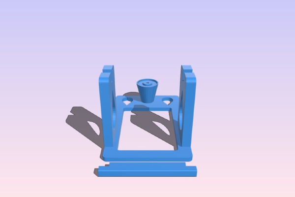 Solder Spool Stand Improved | 3d print model