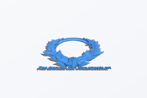 Mirror frame pattern | 3d print model