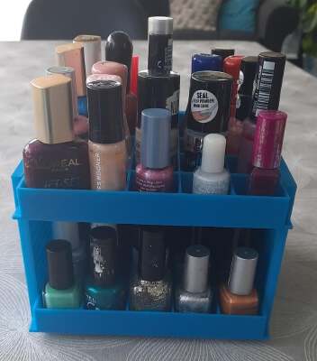 Nail polish organizer | 3d print model