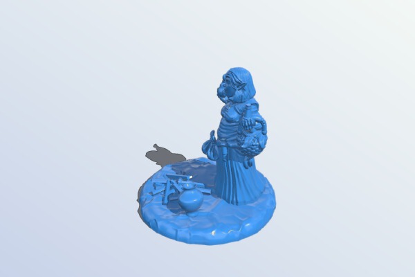 Female pharmacist | 3d print model