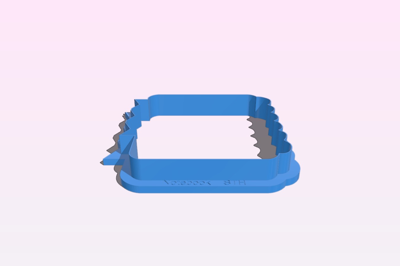 Notebook Cookie Cutter