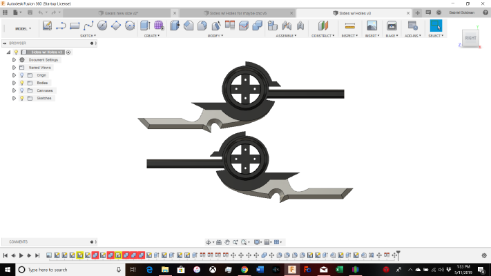 Sides for Harbinger Separated | 3d print model