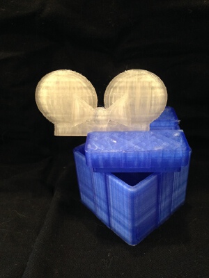 Minnie Mouse Box | 3d print model