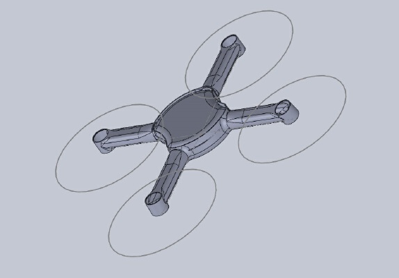 Dron MAX | 3d print model