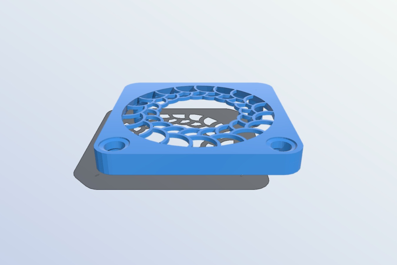 Fan Guard _ Cover for Replicator 2X (40x40mm)
