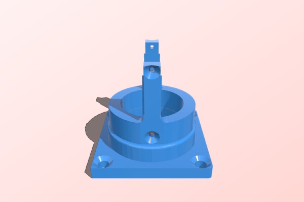 Hacking a Harbor Freight 4.8V Screwdriver + Nema23 | 3d print model