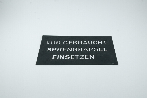 stencil for handgranate 24 | 3d print model