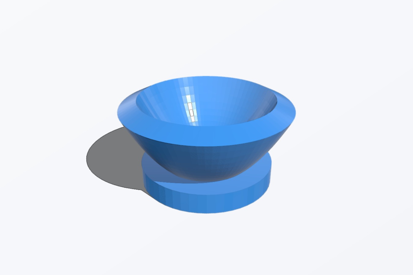 0.1X^2 Parabolic Focal Point Demonstration