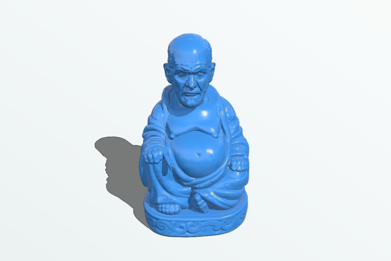 Sigmund Freud Buddha w_cigar (Famous People Collection)