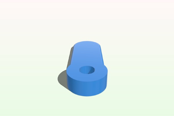 Hexayurt door handles and latches | 3d print model