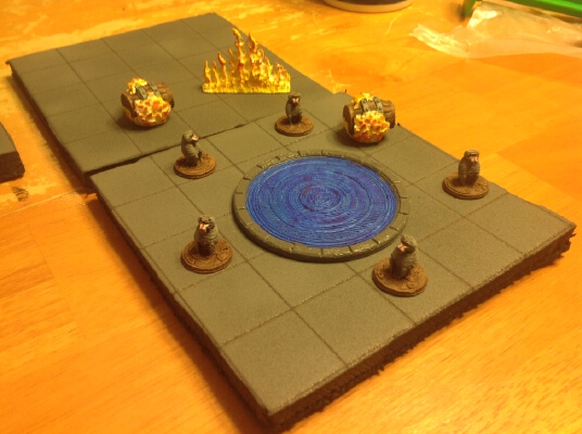 Pools - Tabletop Terrain (Simple) | 3d print model