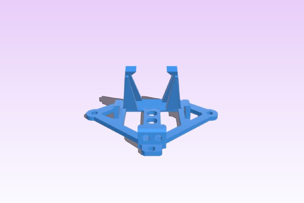 Inductrix FPV 20 degree camera mount | 3d print model