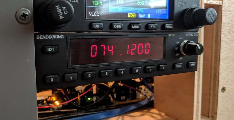 Bendix King KT76C Transponder - Flight Simulator Hardware Interface | 3d print model