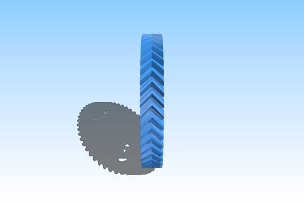 Extruder gears - few designs included . | 3d print model
