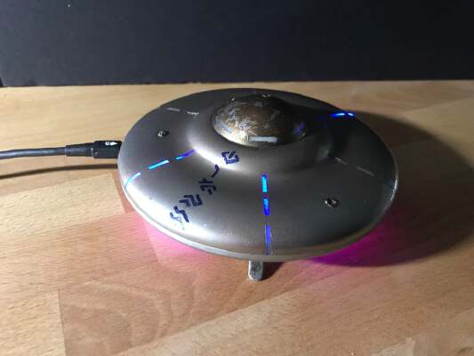 Alien Flying Saucer (USB) | 3d print model