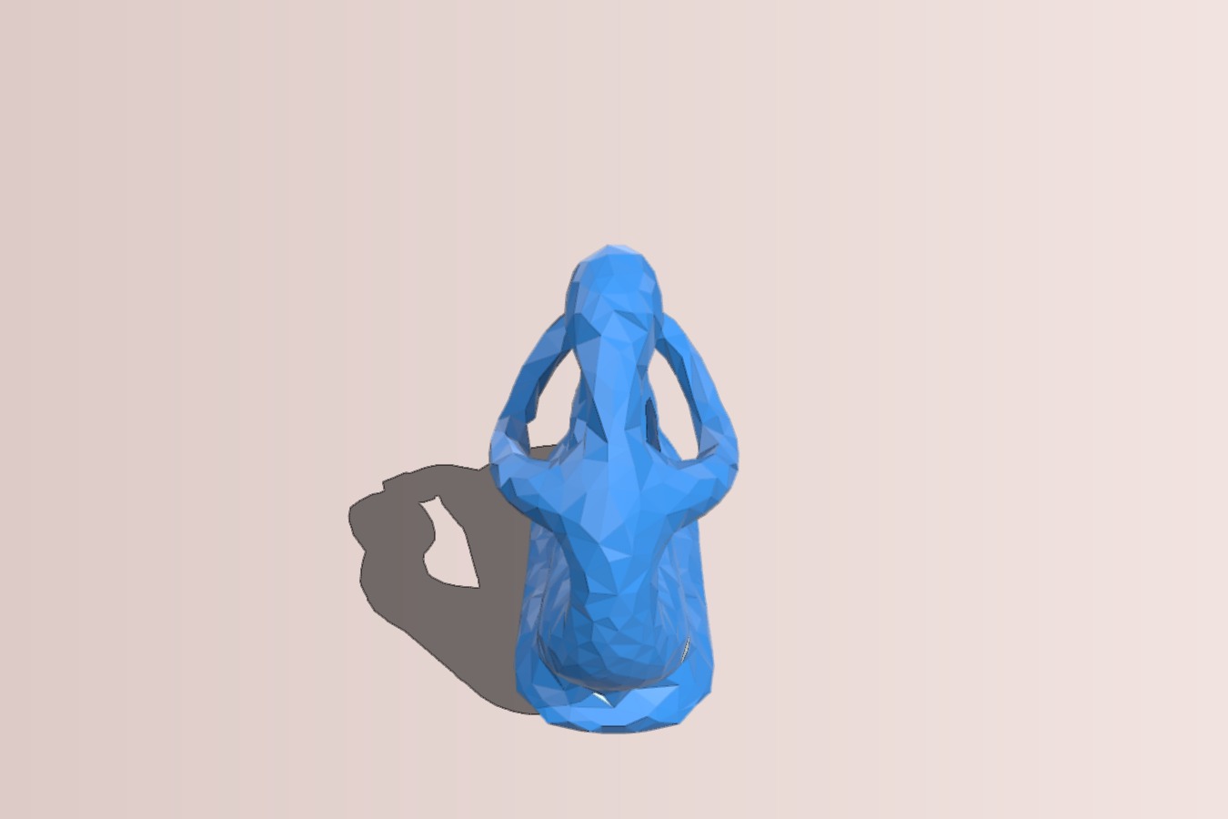 Mother and Child - Low Poly