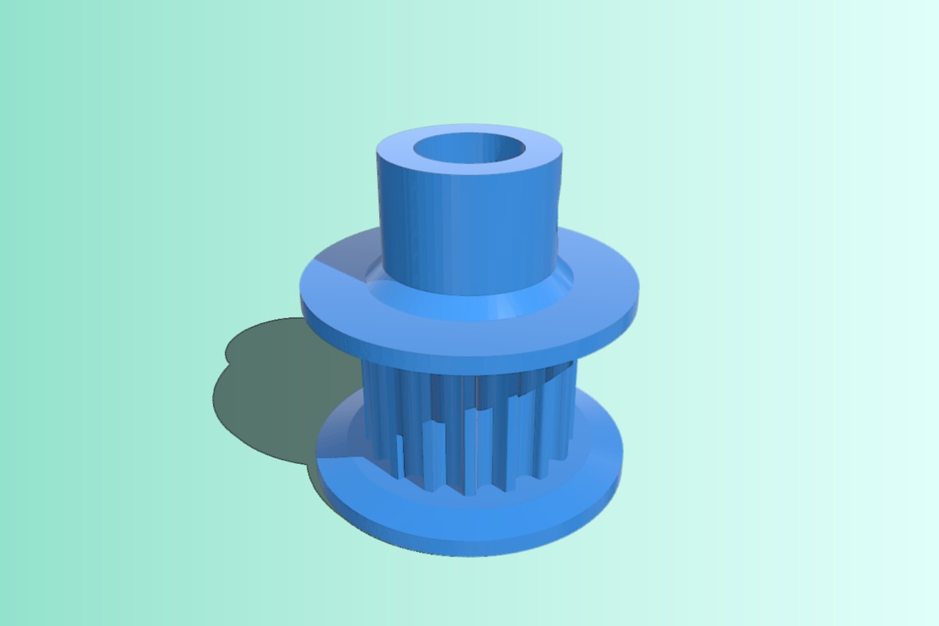 cupcake cnc drive pulleys