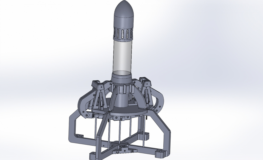 Elaborate Bottle Rocket and Launcher