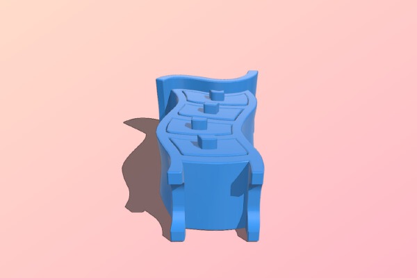 Wonkey chest of drawers | 3d print model