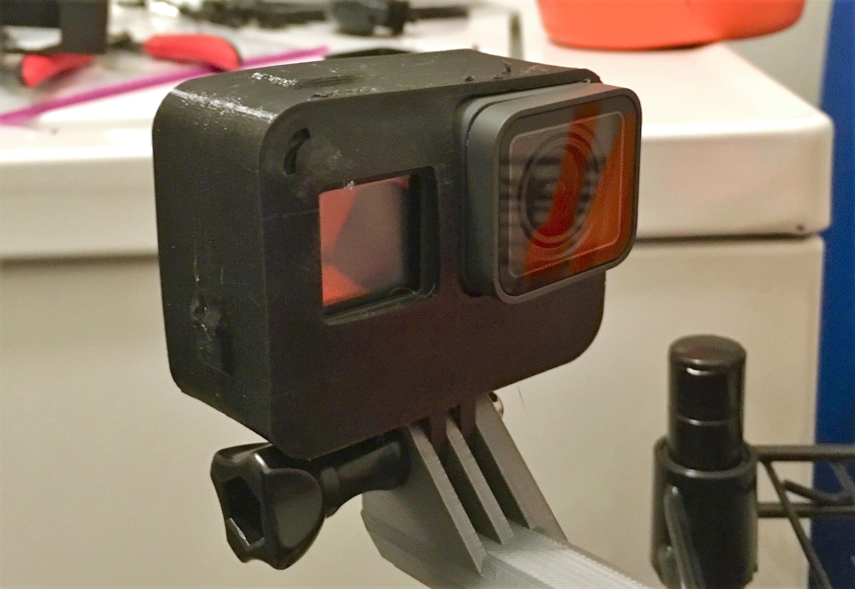 GoPro Hero 5 Flexible Case with 2-Arm GoPro Mount