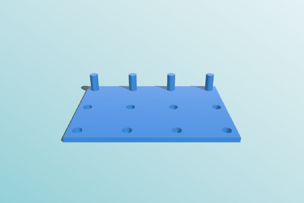 Pegboard Jig | 3d print model