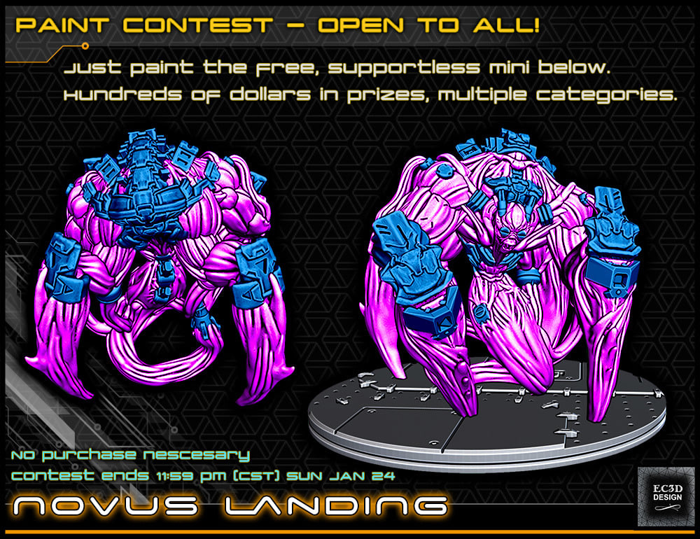 Hive Lurker - 28-32mm Gaming - Novus Landing