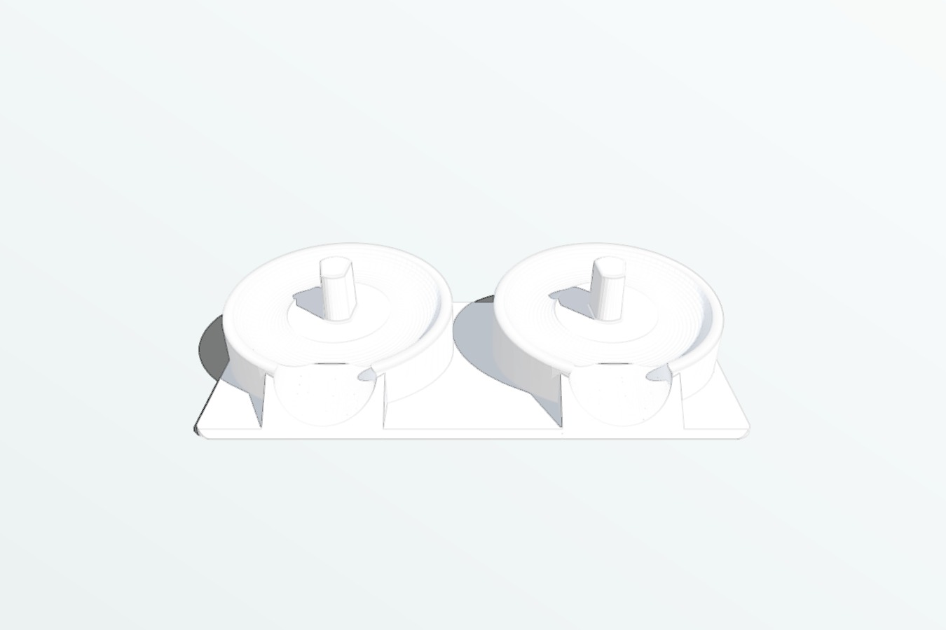 Braun Oral B toothbrush stand with drain and bottom plate
