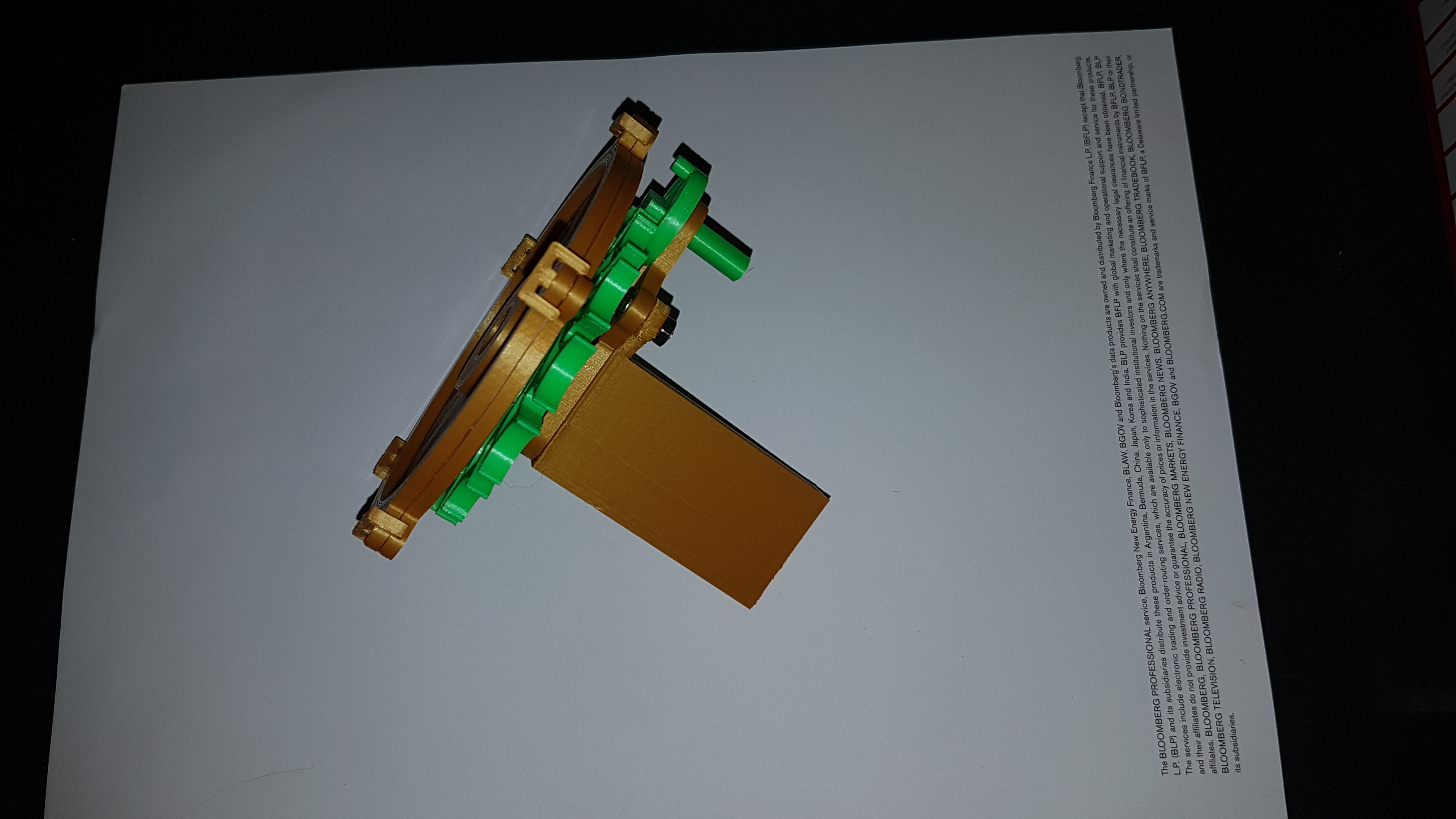 Phenakistiscope with Geneva Mechanism