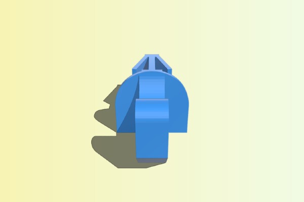 Skadis Locking Hook | 3d print model