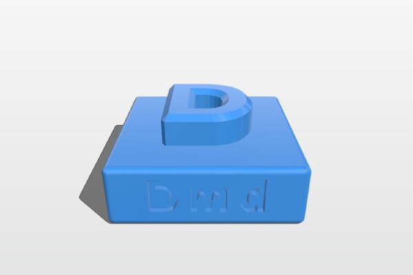 Dmd | 3d print model